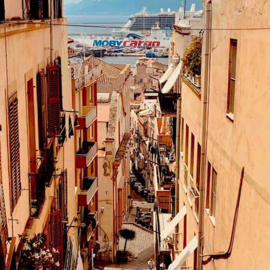 Panorama Di Mare Suite Via Cima Cagliari Centro 외부 사진