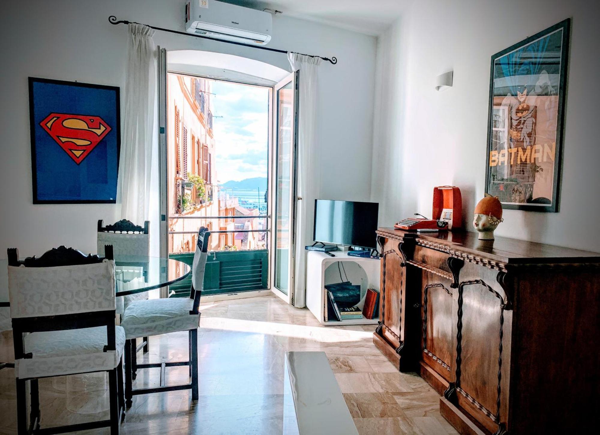 Panorama Di Mare Suite Via Cima Cagliari Centro 외부 사진